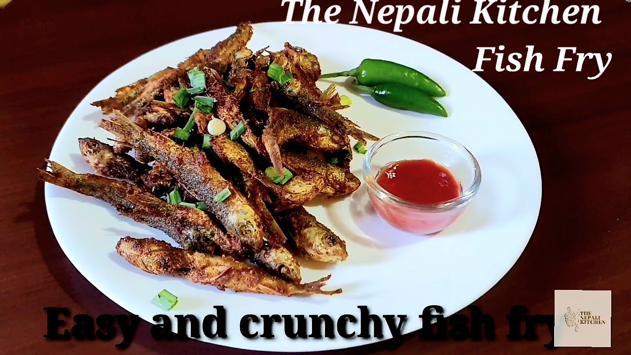 Easy and crunchy Fish Fry| How to make small fish fry| Nepali style fish fry recipe.