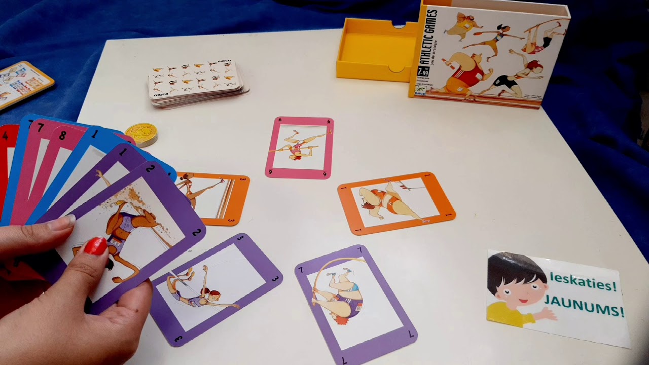 DJ05172 - Card game - Athletic games - Djeco