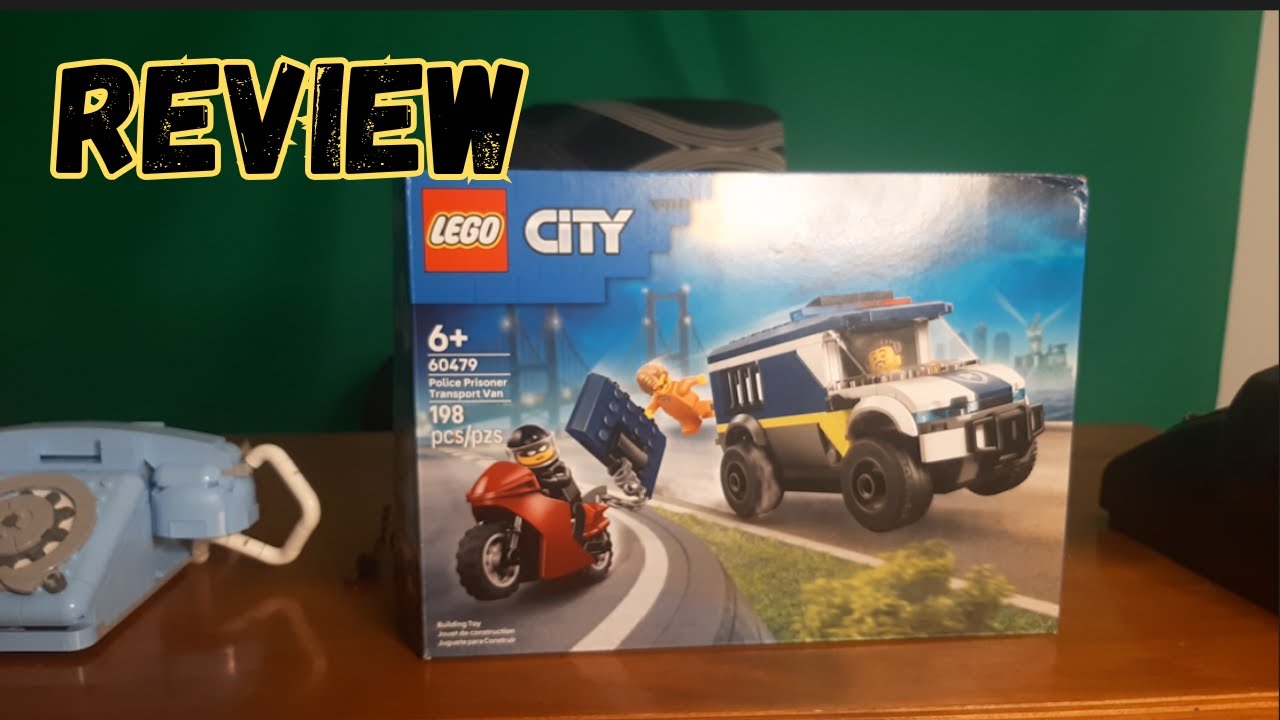 Lego City Police prisoner transport van