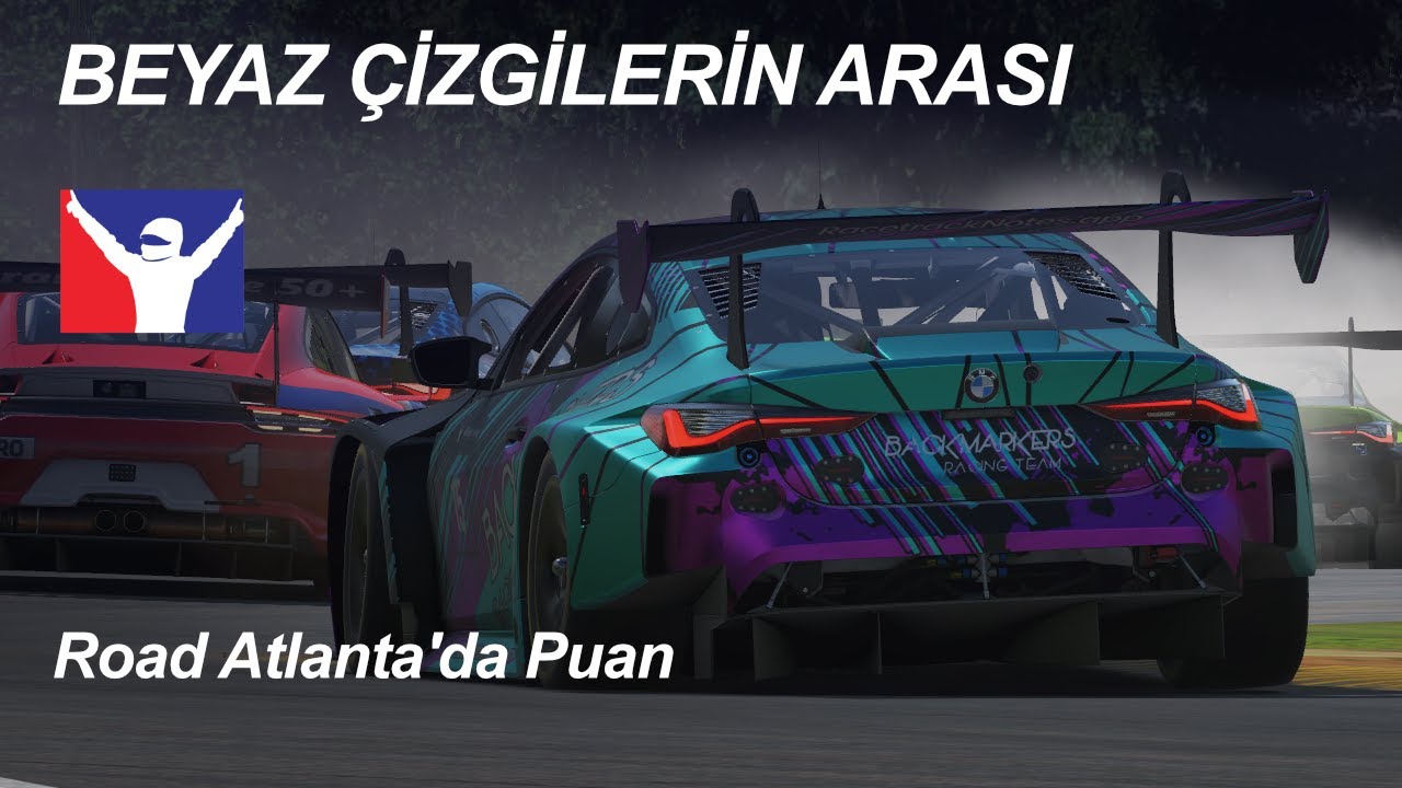 iRacing Sezon 4 | Road Atlanta | Anlatımlı Yarış