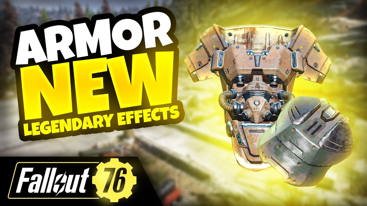 New AWESOME Armor Legendary Effects OVEREATER'S & Friends - Turtle's Lab - Fallout 76 Steel Reign