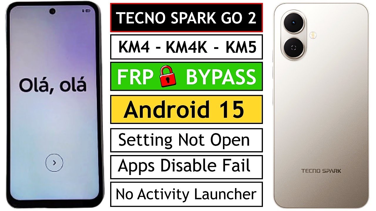 Tecno Spark Go 2 FRP Bypass 2026 | Tecno KM4, KM4K, KM5 Google Account Removal (New Working Method)