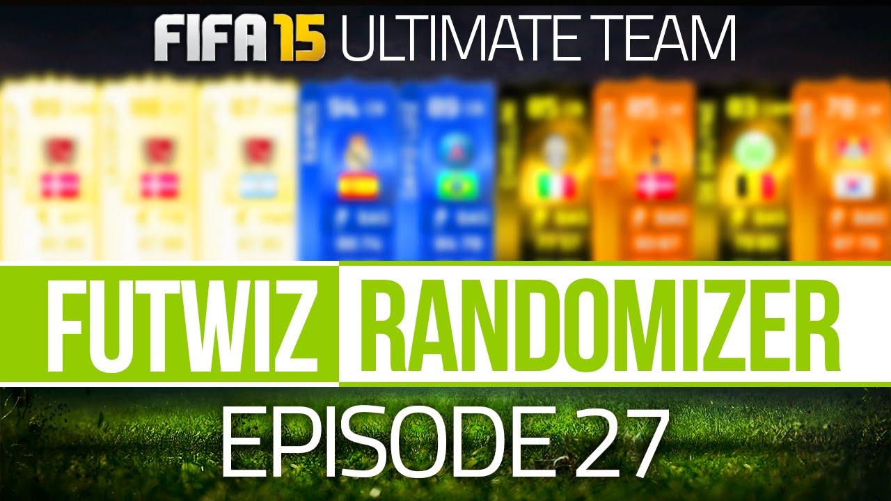 THE FUTWIZ RANDOMIZER #27 - 2 FASTEST GOALS EVER!? (FIFA 15 ULTIMATE TEAM)