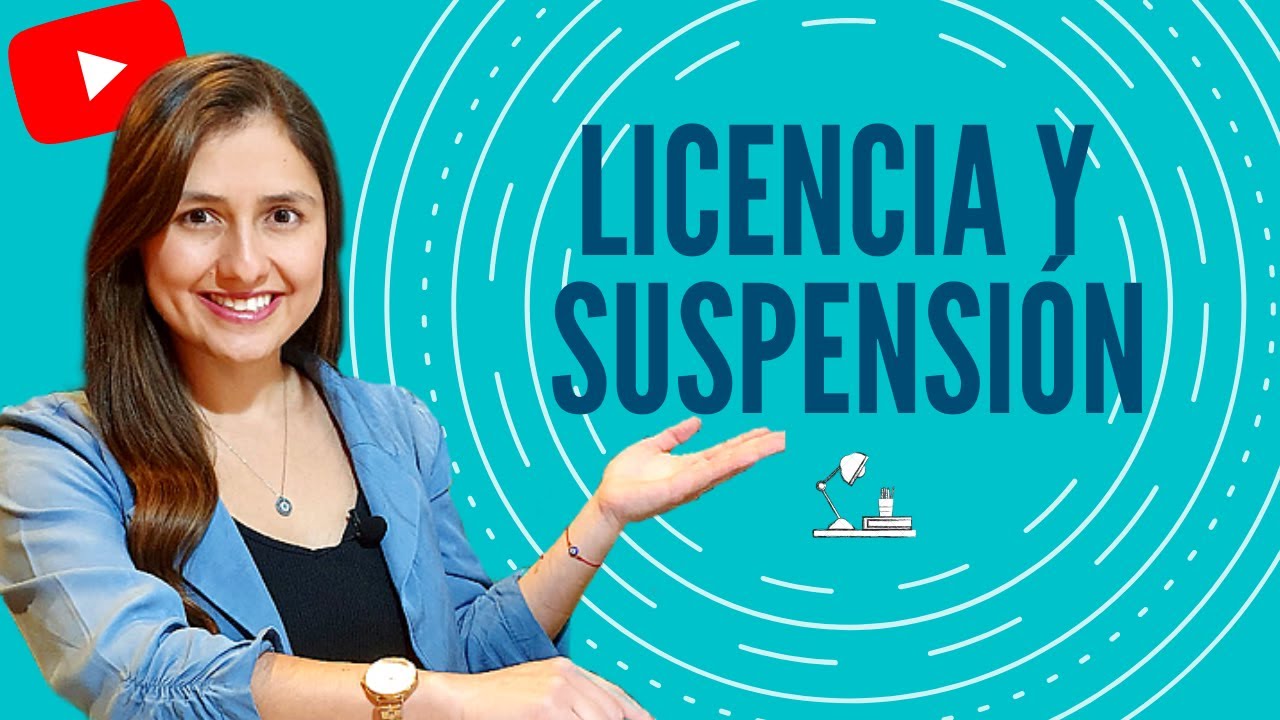 📒¿Licencia No Remunerada o Suspensión de Contrato? 2020