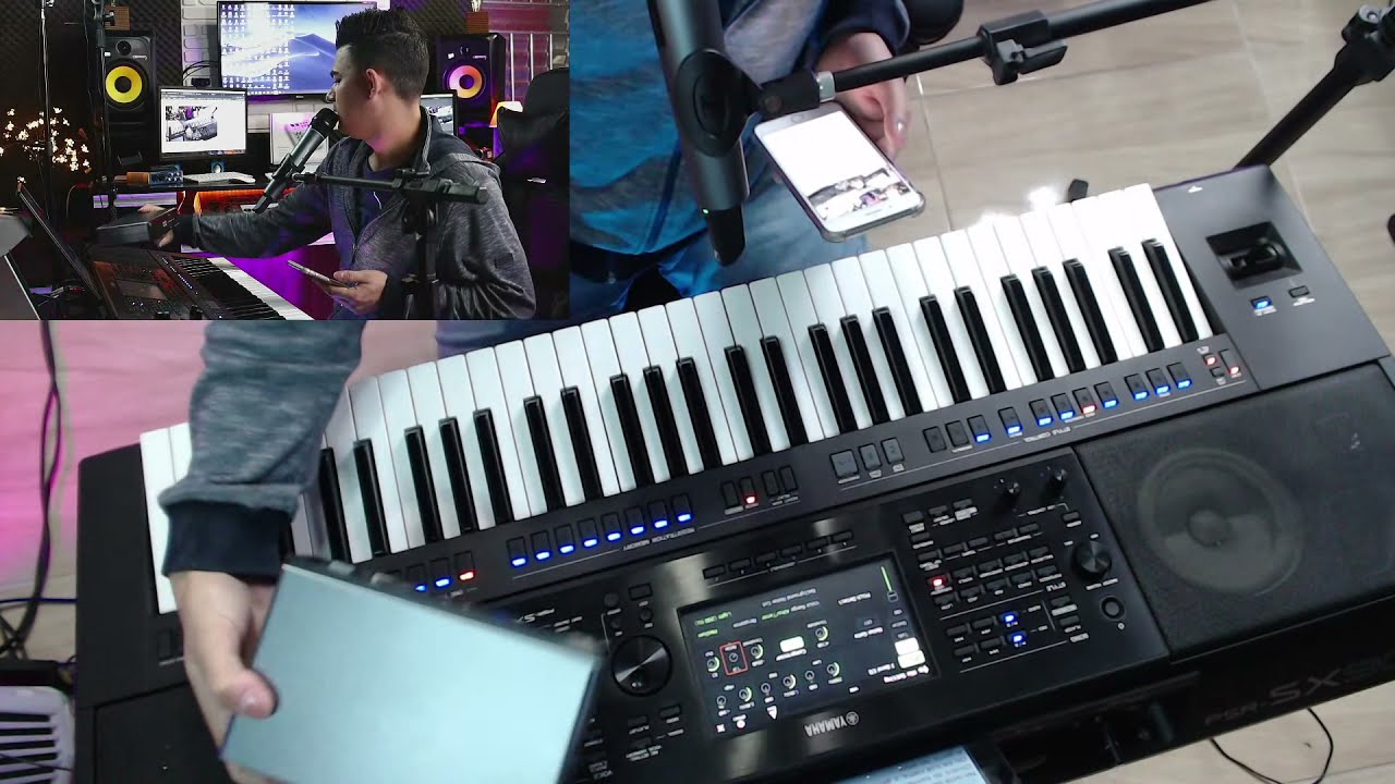 Thyago Rybeiro Ensaiando com SX90O Yamaha   By Thyago Rybeiro