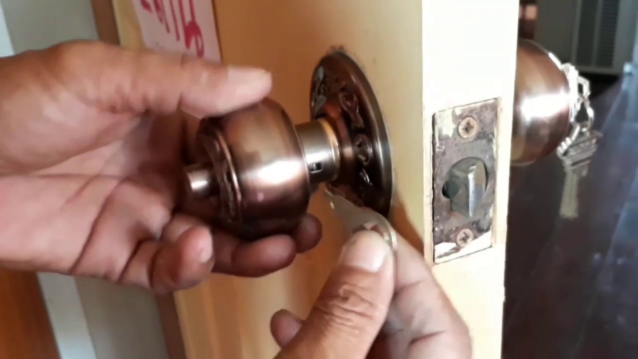 3 นาที วิธีเปลี่ยน กุญแจลูกบิด ทำเองได้ง่ายๆ | How to replace Door knot | DIY ง่ายนิดเดียว