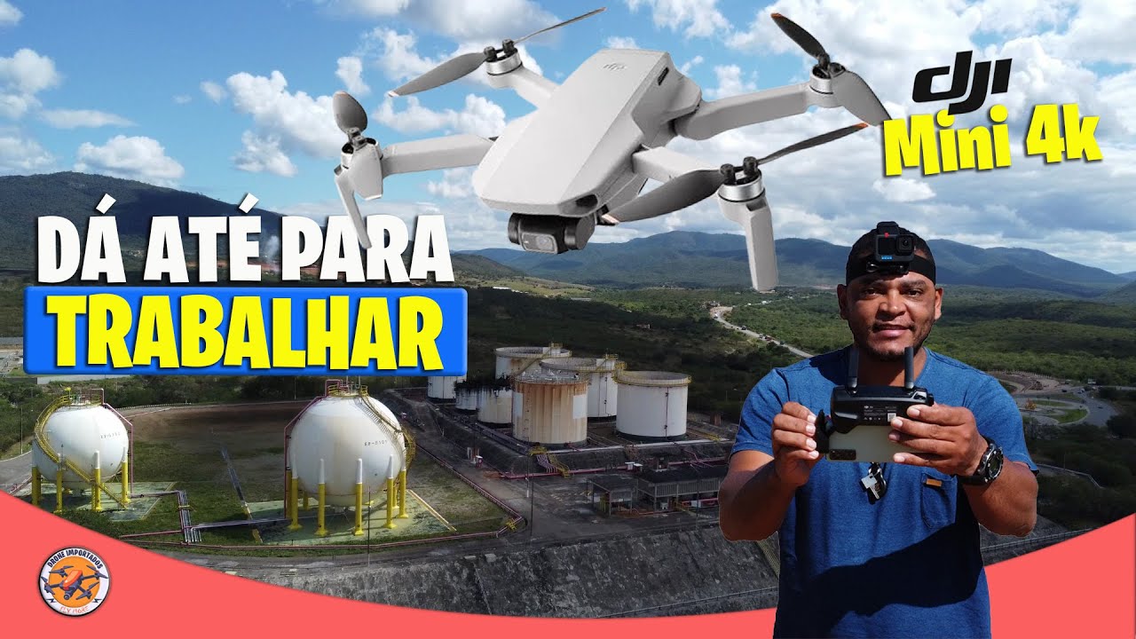 DJI MINI 4K 10km | O MELHOR DRONE BARATO