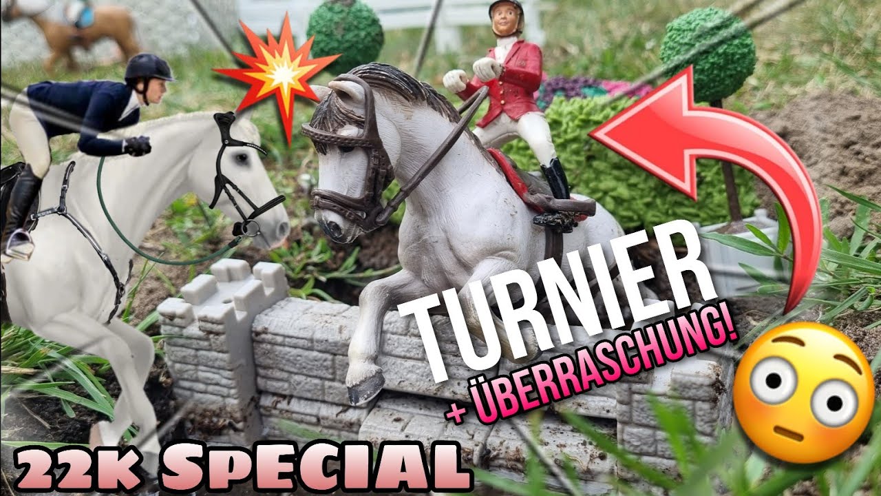 Das große Turnier+ ÜBERRASCHUNG! 😳💥22k Special💓Schleich Pferde Video