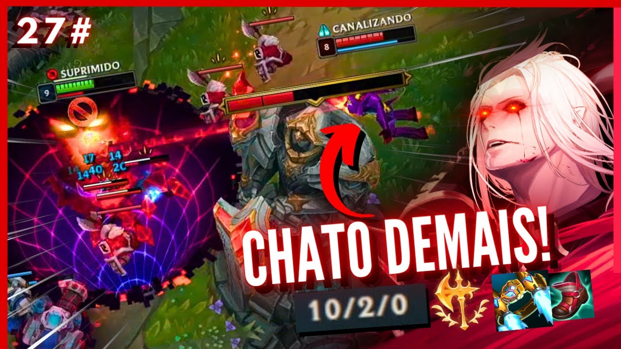 APRENDA COMO JOGAR CONTRA MALZAHAR ?  FERRO AO MESTRE (DIAMANTE QUEUE)  Vlad vs malza