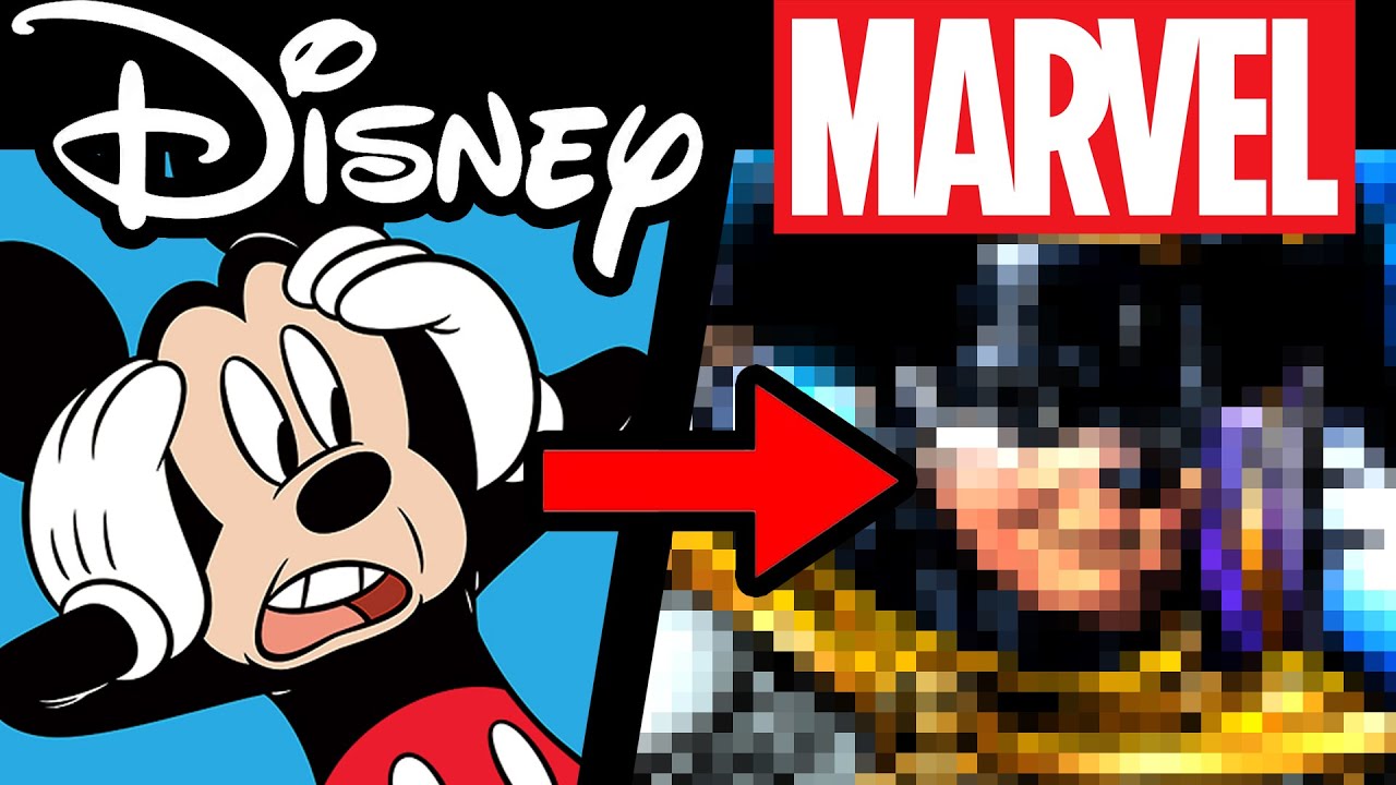 DISNEY Characters GLOW UP! MARVEL STYLE!