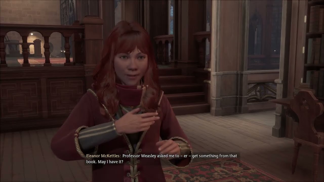 Hogwarts Legacy Storyline -Transfiguration & Talking To Natty & Poppy (Gameplay, No commentary)