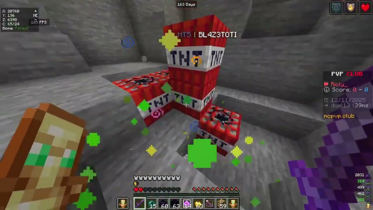 Grinding to Get Better at Vanilla Minecraft PvP