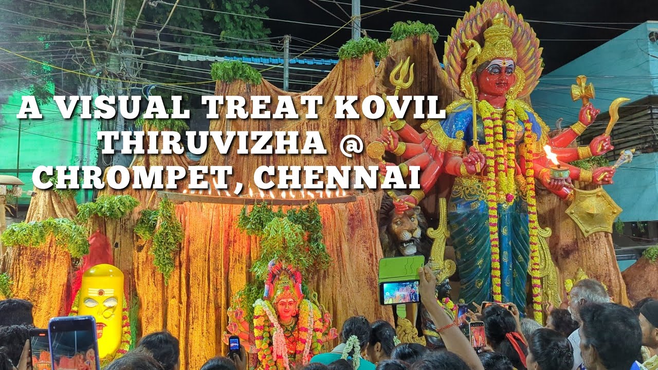 Shot on Pixel 6 - PADAVETTAMMAN 322nd VARUDAM AADI THIRUVIZHA Chromepet Chennai #chennai