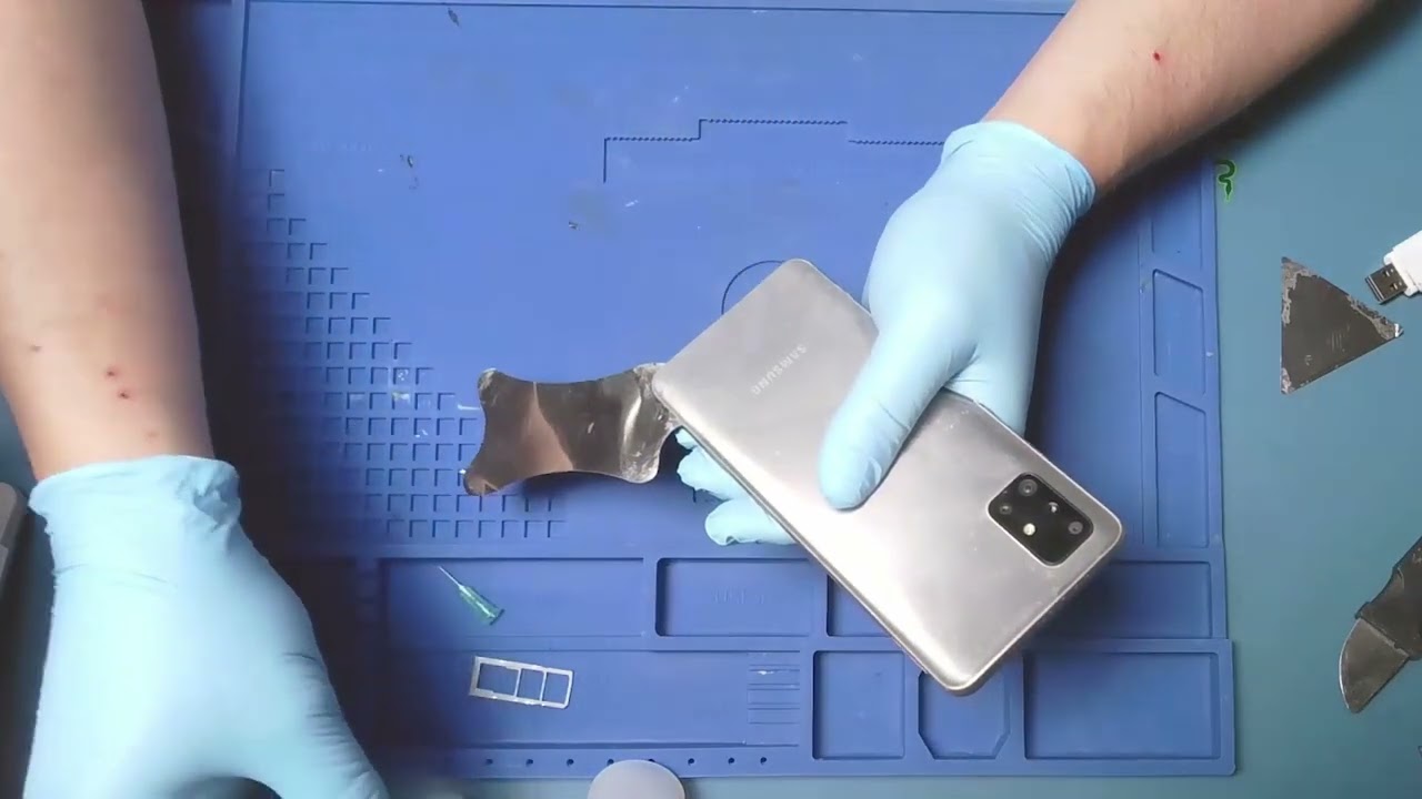 Samsung A51. Przekładka i adaptacja głośnika rozmów