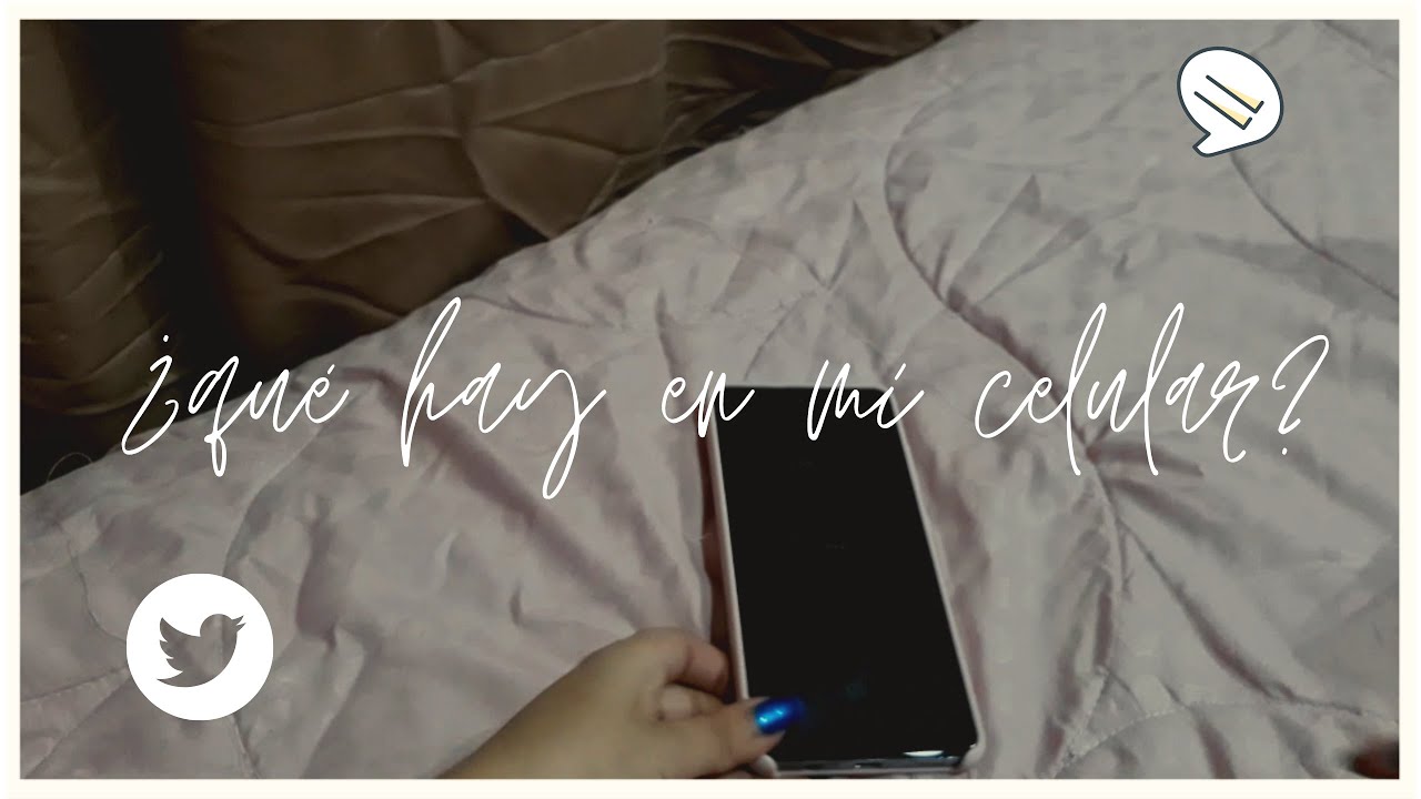 ¿QUÉ HAY EN MI CELULAR? aesthetic - Val Rodríguez