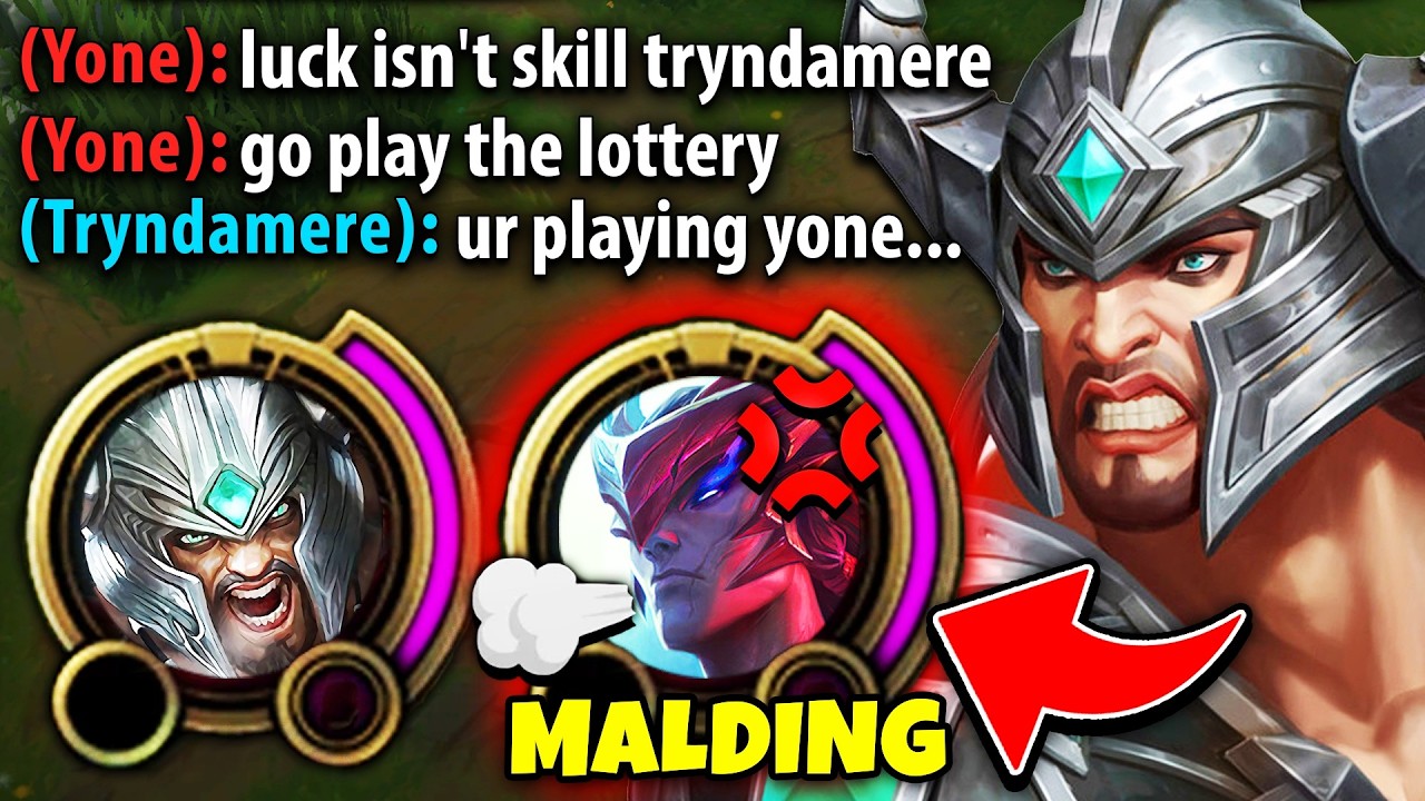 The fastest RAGE QUIT in League of Legends history... (THIS YONE LOSES IT)