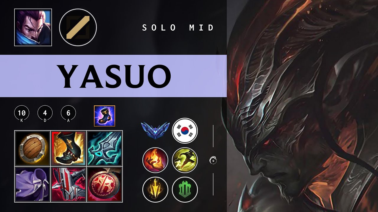 Yasuo Mid vs Taliyah - KR Diamond Patch 26.03