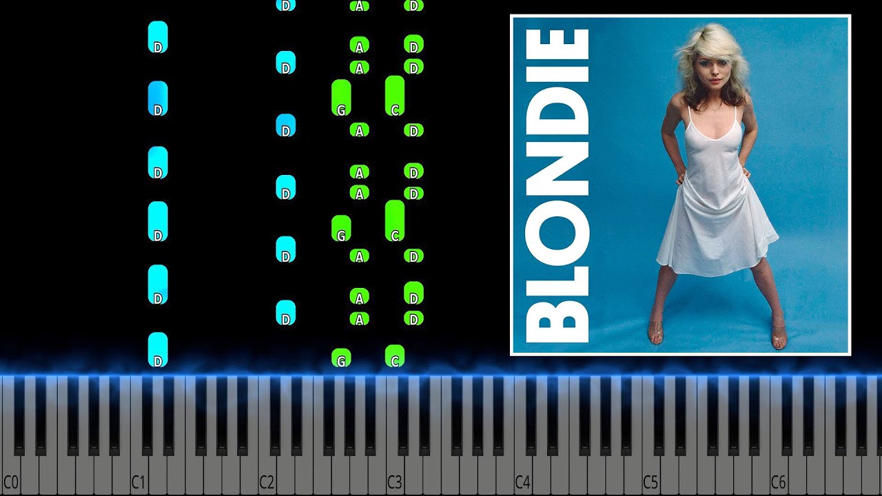 Blondie - Call Me Piano Tutorial