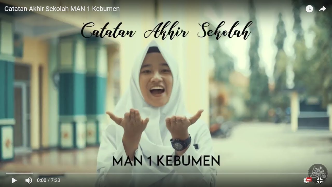 Catatan Akhir Sekolah MAN 1 Kebumen