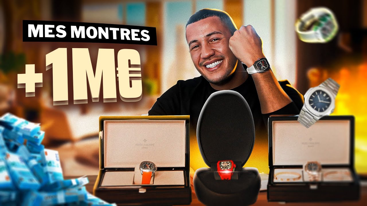 MA COLLECTION DE MONTRES À PLUS D' 1 MILLION €