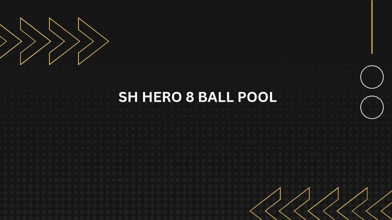8 ball pool Live streaming of SH HERO #8ballpool