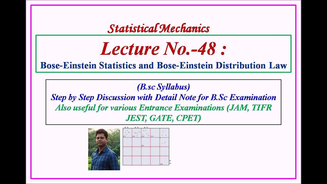 Bose-Einstein Statistics and Bose-Einstein Distribution Law