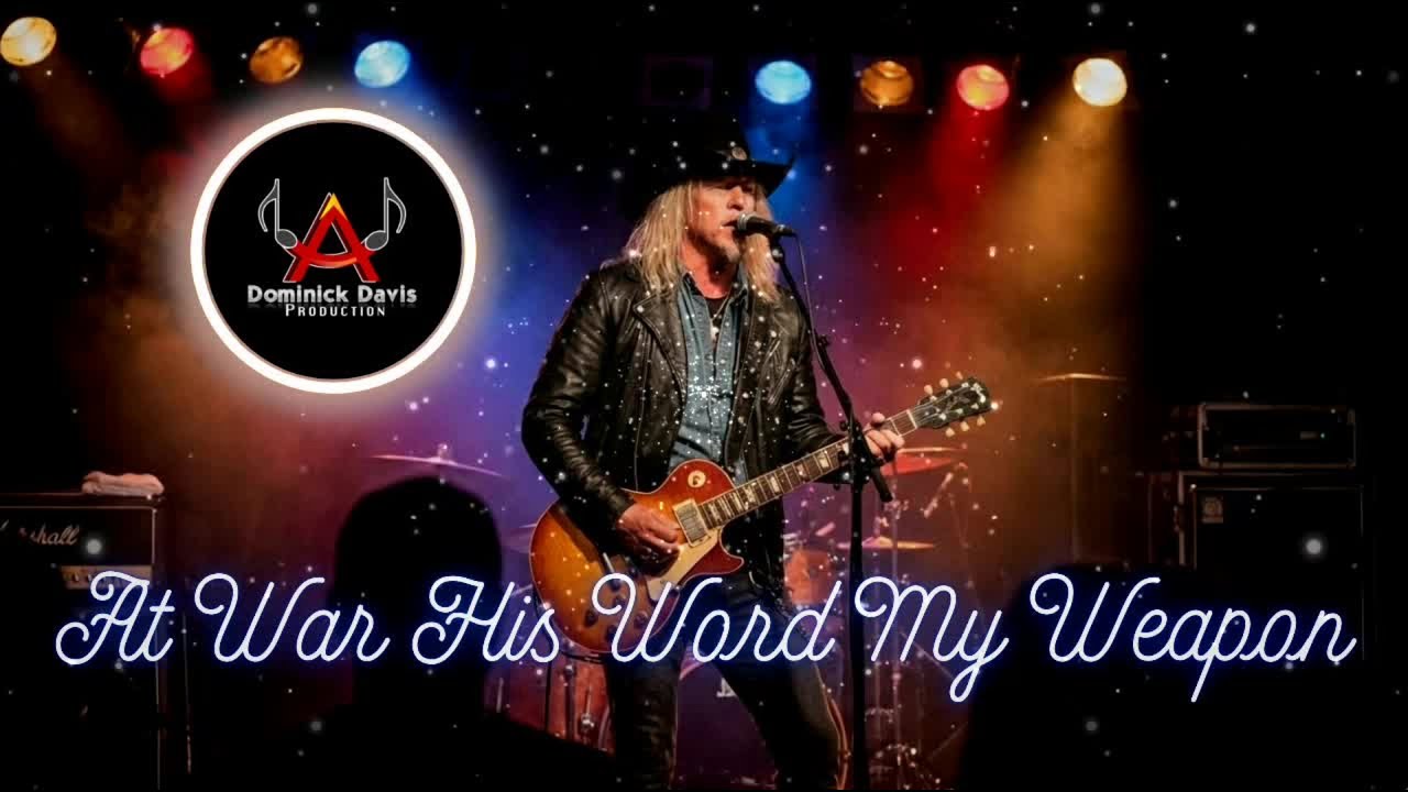 AT WAR — HIS WORD MY WEAPON | Jeremiah 23 Rock Gospel Prophetic Anthem