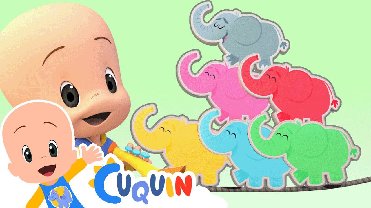 Huevos Sorpresa Elefantes y más canciones infantiles con Cleo y Cuquín