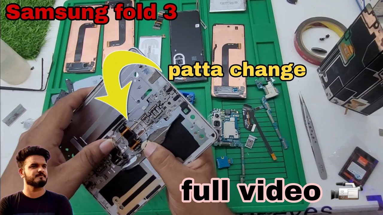 SAMSUNG FOLD 3 FLEX CHANGE//PATTA CHANGE #viral #videos #shotsfeed  #viralvideos