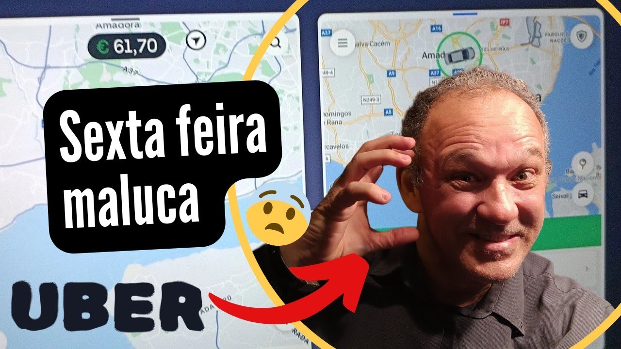 Na UBER aceitando viagens só acima de 5,00€ Em Lisboa.