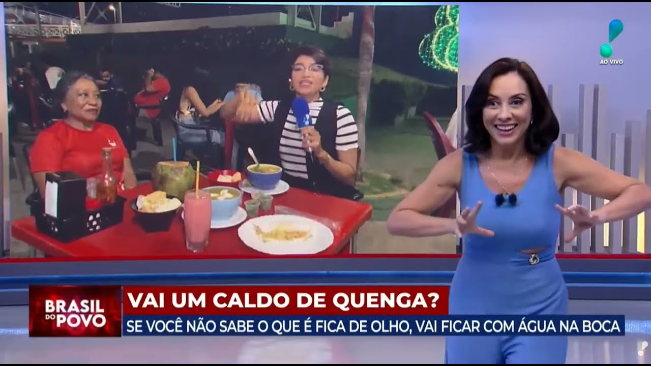 LINK 9 - Caldo de Quenga de Caxias vira destaque em rede nacional no Brasil do Povo
