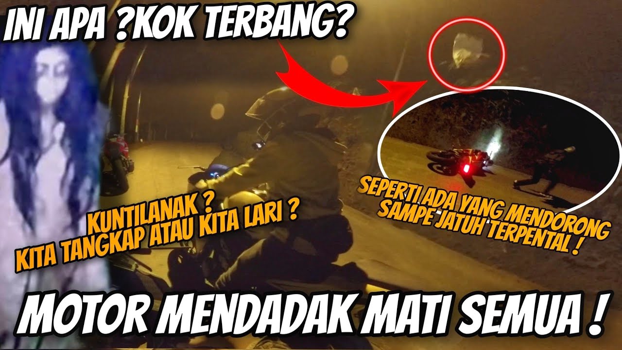 🔴JUM'AT MALAM❗️RIDING MALAH DIGANGGU KUNTILANAK