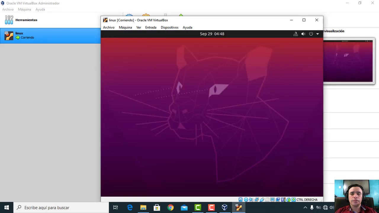 INSTALACION DE LINUX UBUNTU