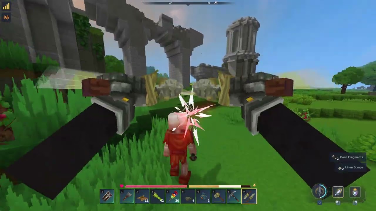 Hytale: Как добыть обрезки льна и фрагменты костей