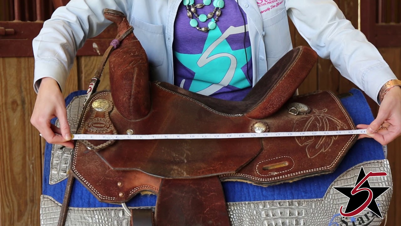 How to measure your saddle for a 5 Star Pad!