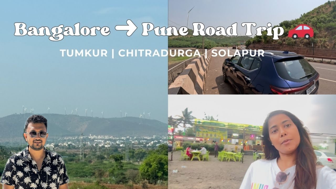 Bangalore to Pune Road Trip 2025 | Solapur + Tumkur Highway Experience | Nehalok Vlogs