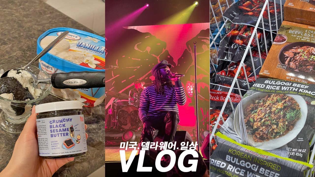 미국VLOG🙌요즘 한인마트 같은 트레이더조｜최애 밴드 공연 보러가기(BLACK PUMAS)｜필라델피아 Fishtown, The Filmore｜Black Sesame Butter
