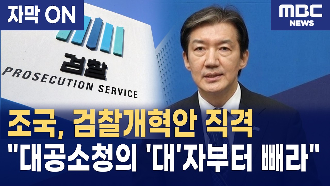 [자막] 조국 