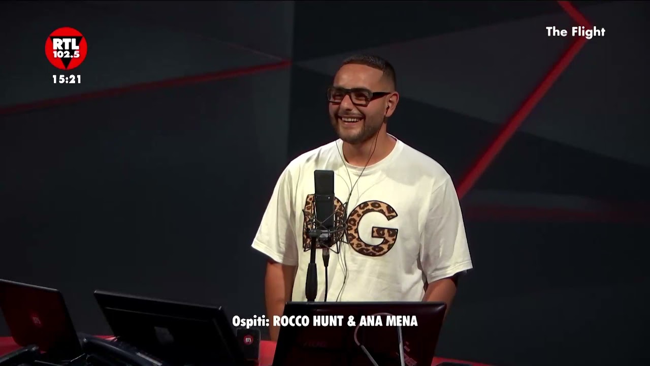 Rocco Hunt e Ana Mena a RTL 102.5: di nuovo insieme con ‘Un bacio all’improvviso’
