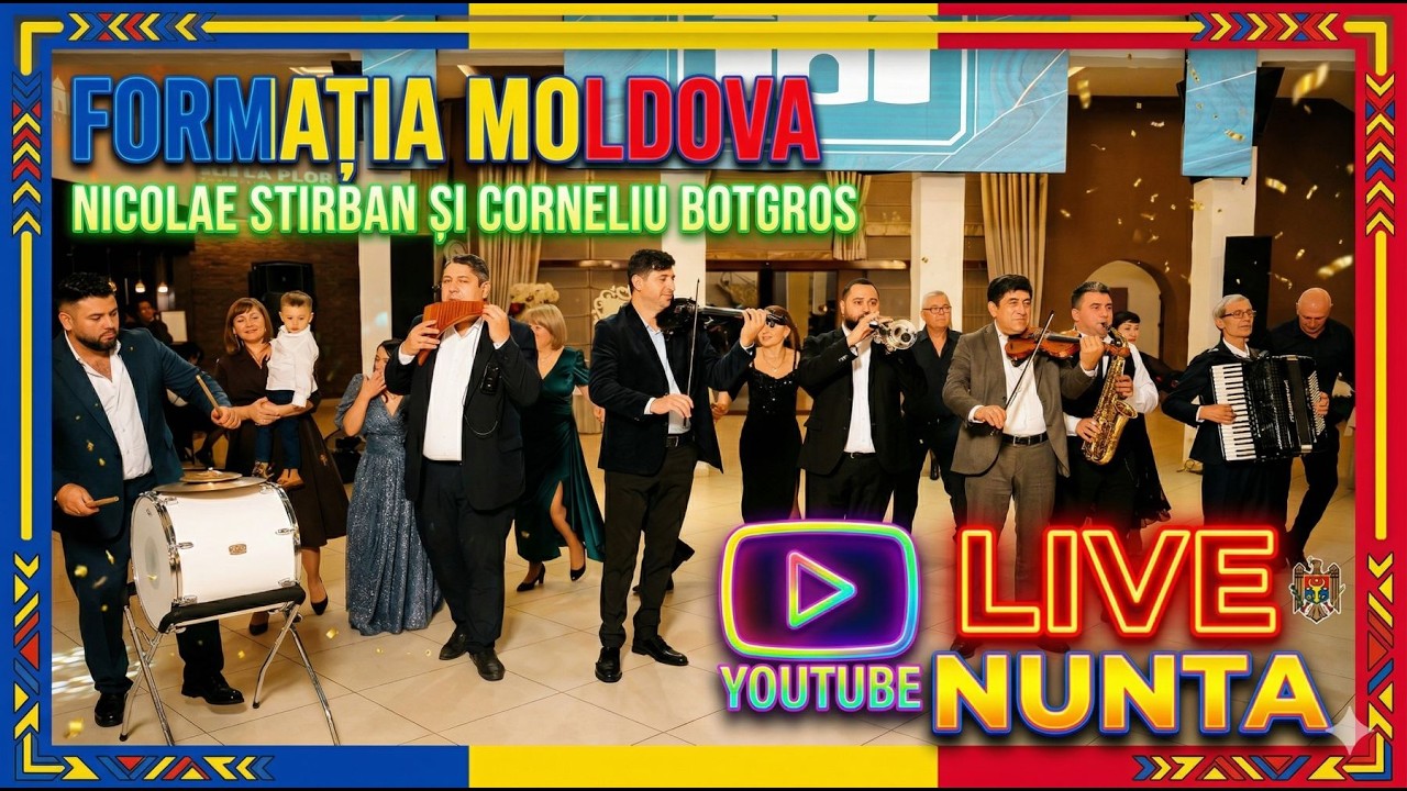 🇲🇩FORMATIA MOLDOVA si CORNELIU BOTGROS | LIVE NUNTA