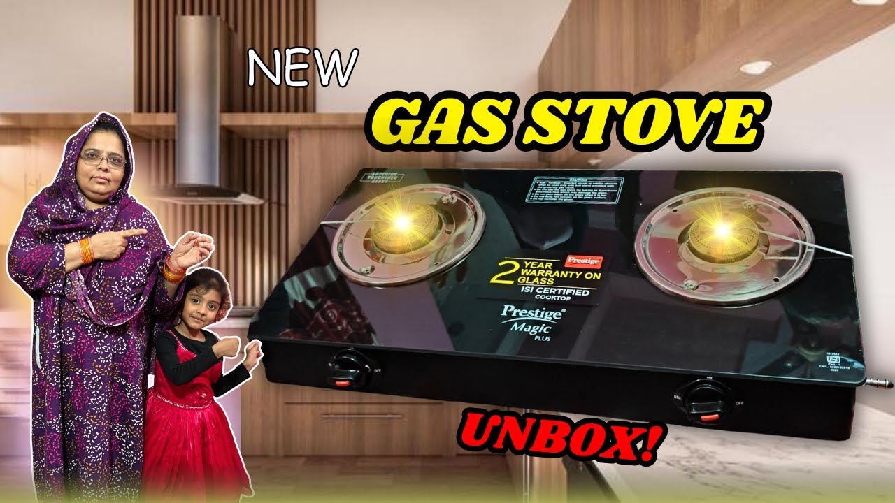 New Gas Stove Unbox!🤗