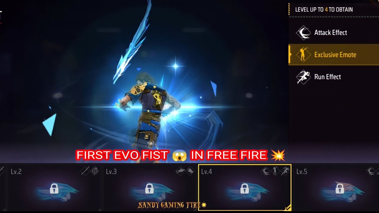 EVO FIST - DRACHEN FIST FULL PREVIEW | FIRST EVO FUST 😱 in FREE FIRE 💥