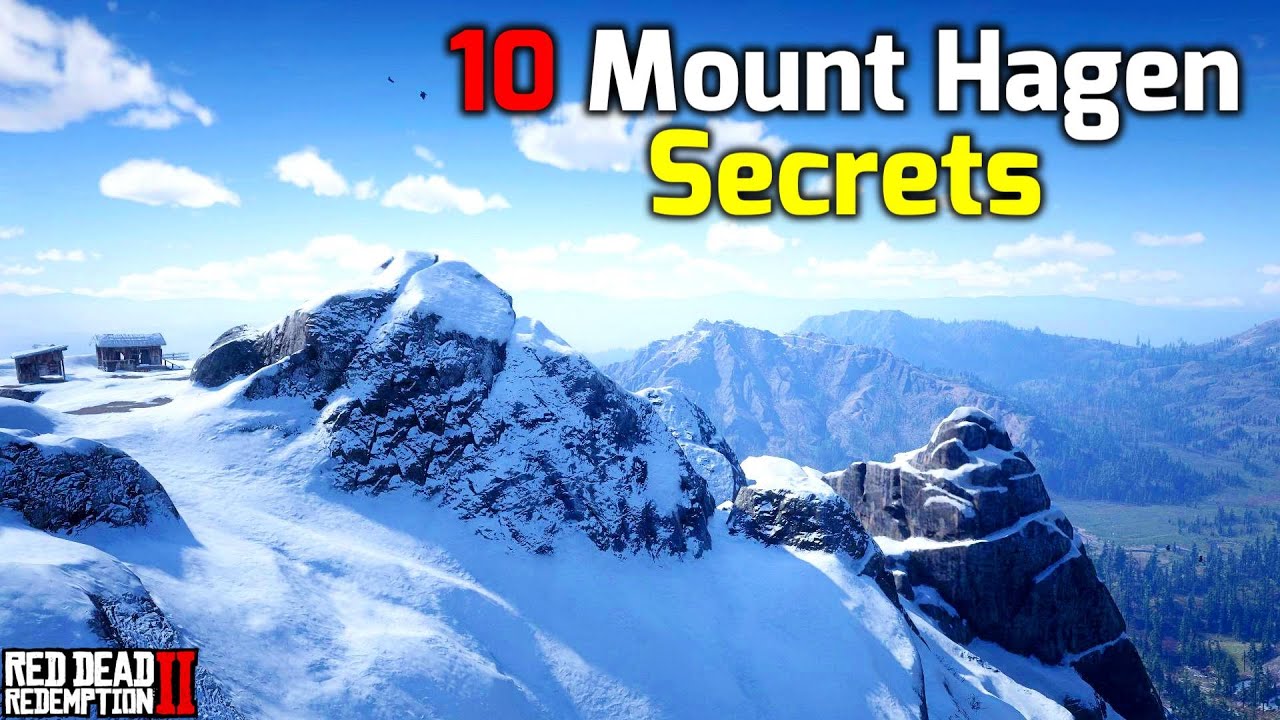 10 SECRETS That Players Missed in Mount Hagen - Red Dead Redemption 2