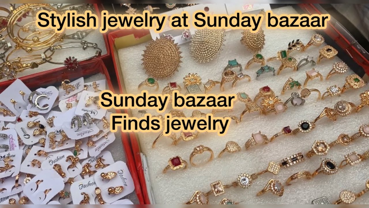 Stylish jewelry at Sunday market ll Sasti jewelry ll  jewellery at affordable prices ll 
