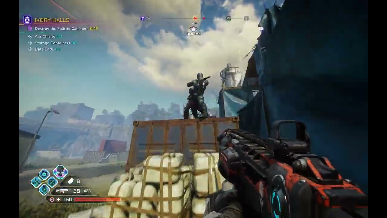 RAGE 2 - DLC - Rise of The Ghosts - Ivory Halls - (Ark Chest, Datapad, Storage Container)