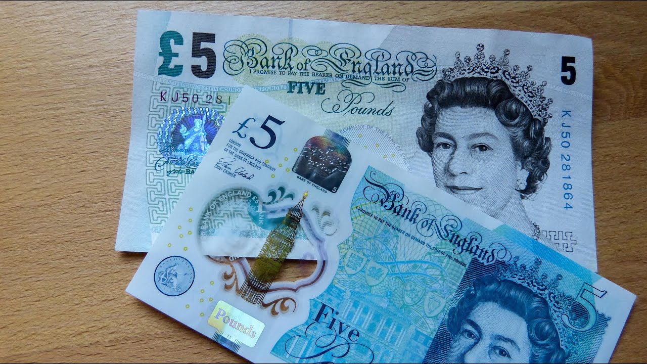 NEW and OLD 5 POUND banknote review