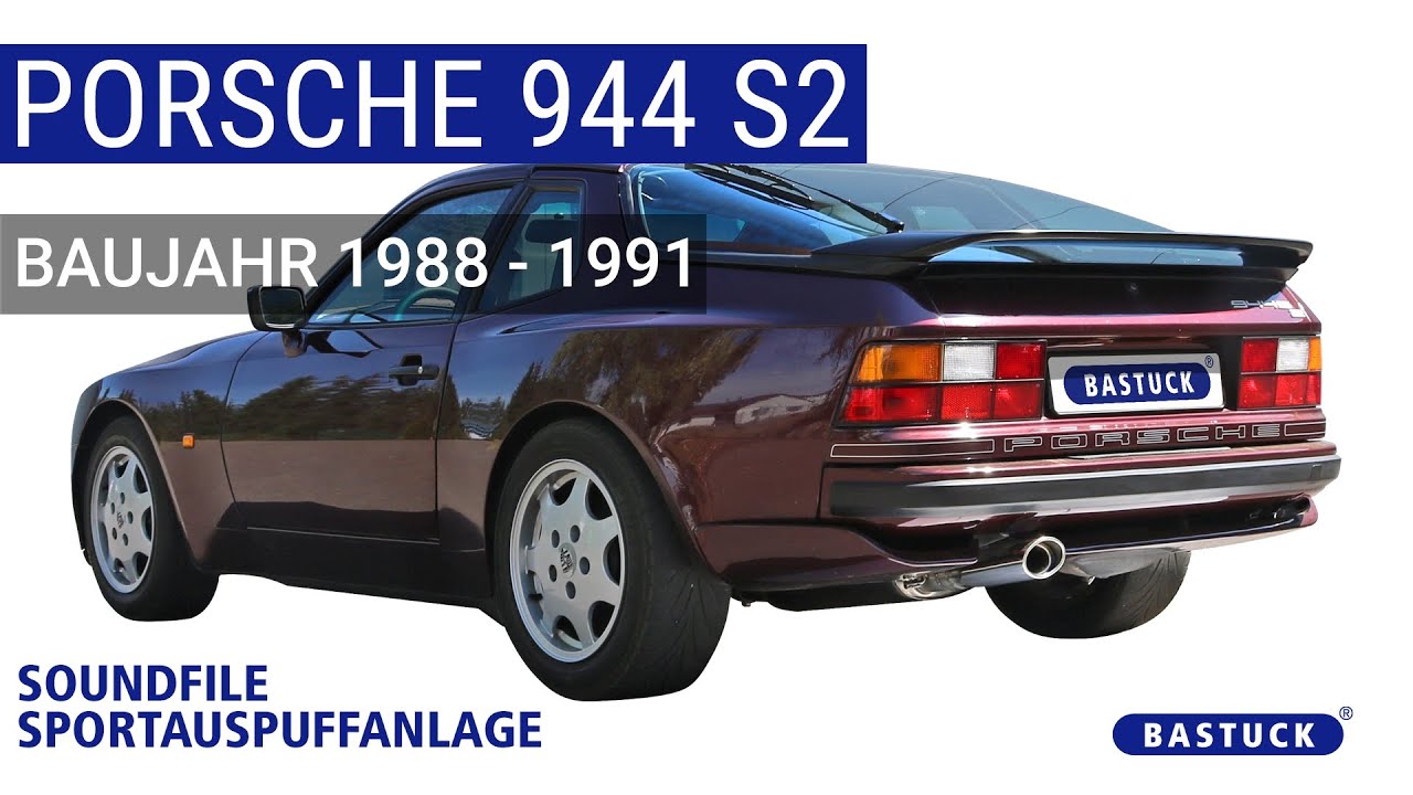 Sportauspuffanlage | Porsche 944 S2 | BASTUCK