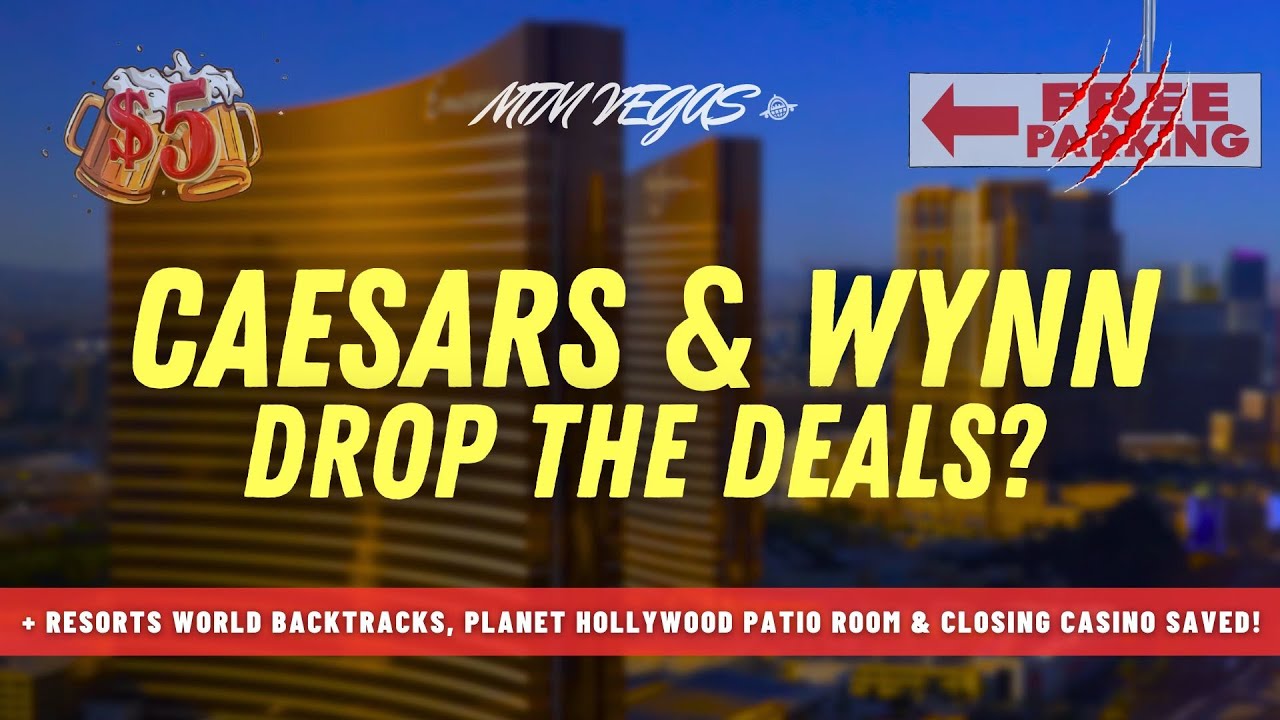 Wynn's Value Moves, Resorts World Backtracks, $5 Strip Beers & Planet Hollywood's New Patio Rooms!