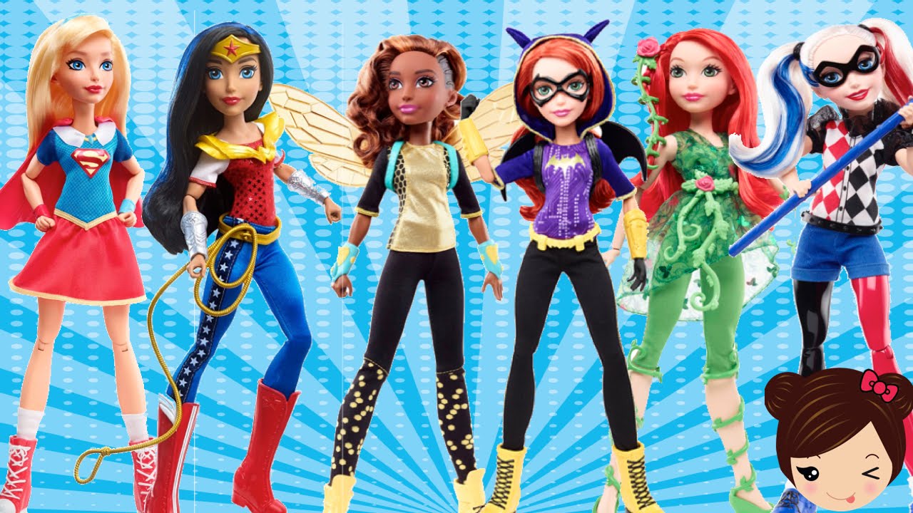 DC Super Hero Girls Muñecas en Español - Mujer Maravilla Supergirl Batgirl Harley Quinn
