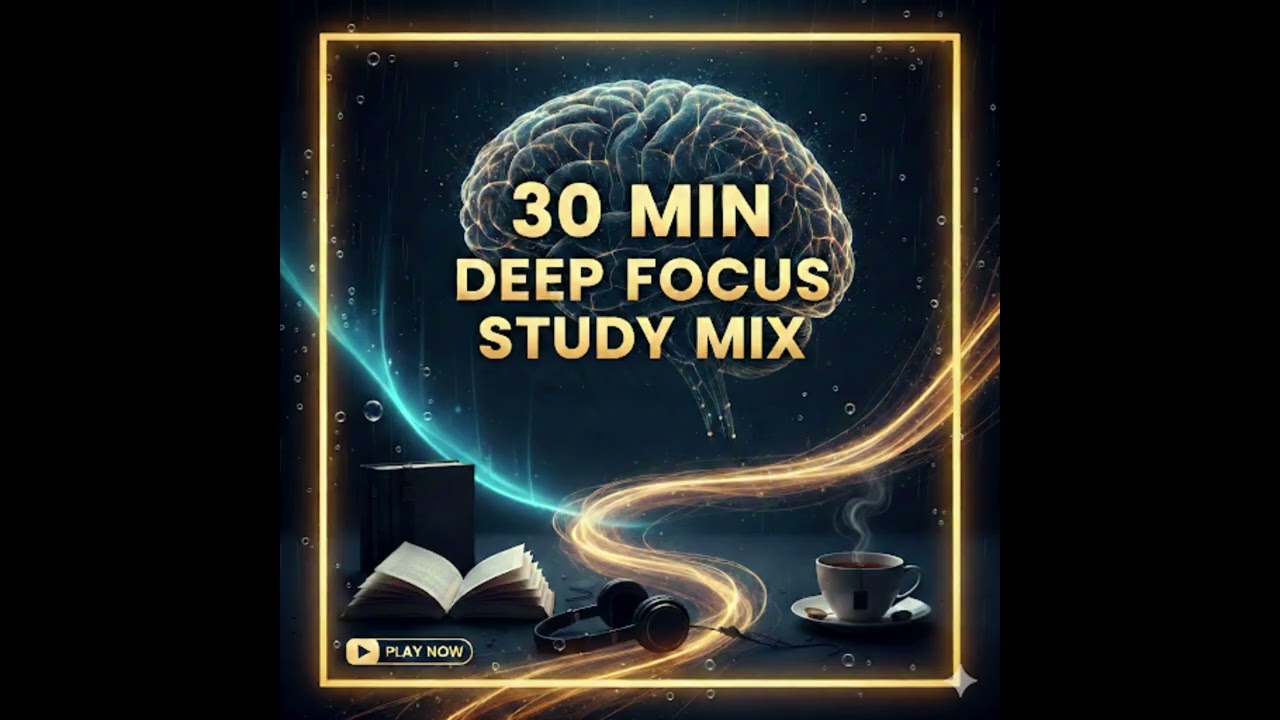 30 Min Deep Focus Study Music - No Lyrics